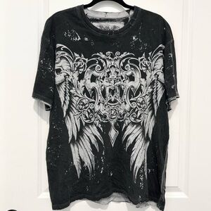 Y2k Affliction Style T Shirt
